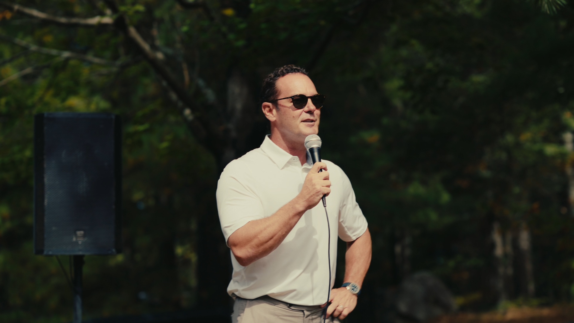 Remarks to the field before play begins